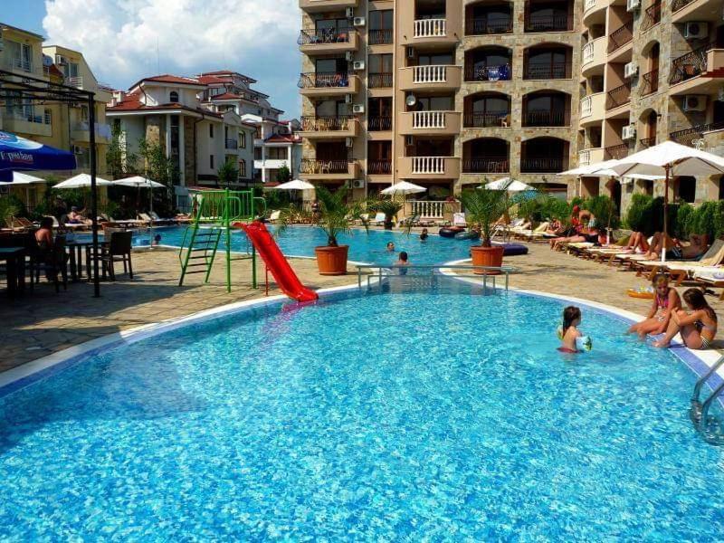 Kalia, Zweizimmer, Zweibalkon, Top-Apartment ซันนีบีช ภายนอก รูปภาพ